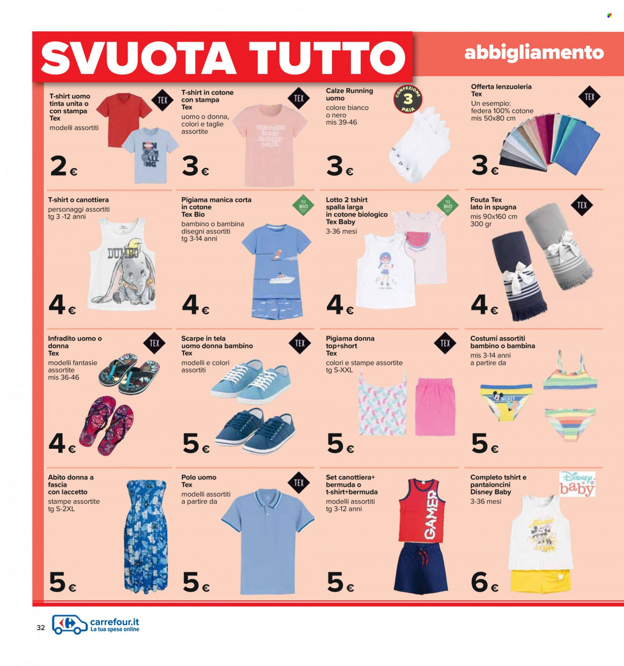 Volantino Carrefour - 28/7/2022 - 10/8/2022. Pagina 32