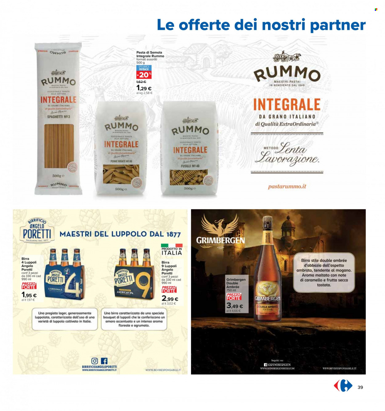 Volantino Carrefour - 28/7/2022 - 10/8/2022. Pagina 39