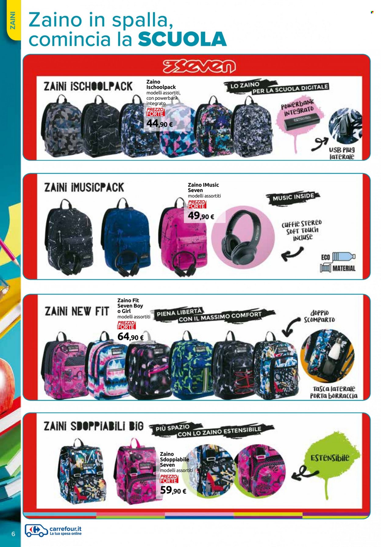 Volantino Carrefour - 28/7/2022 - 28/8/2022. Pagina 6