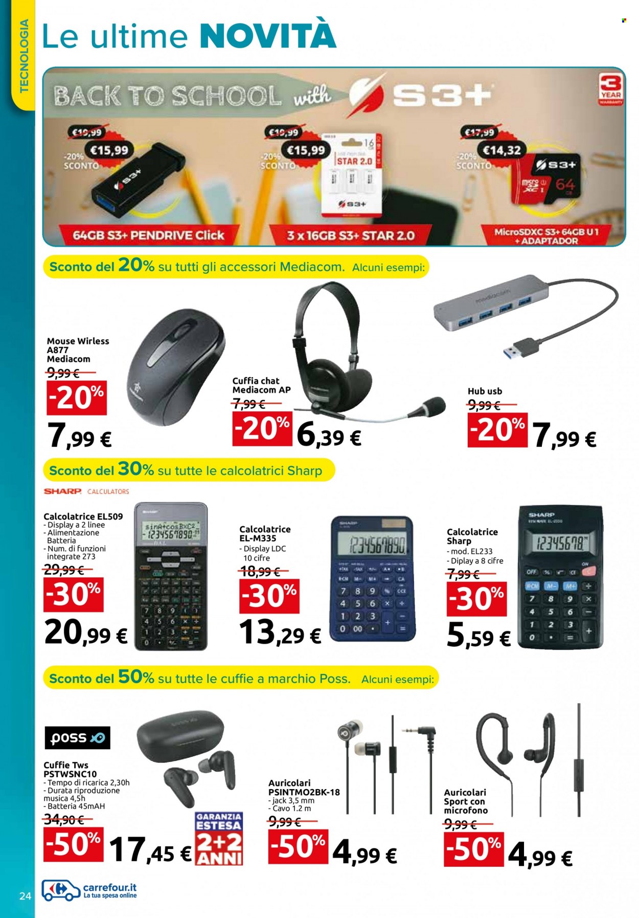 Volantino Carrefour - 28/7/2022 - 28/8/2022. Pagina 24