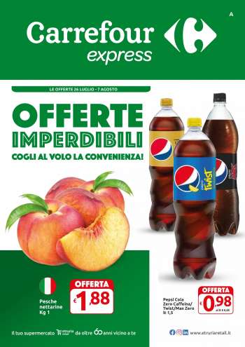Volantino Carrefour - 26/7/2022 - 7/8/2022.