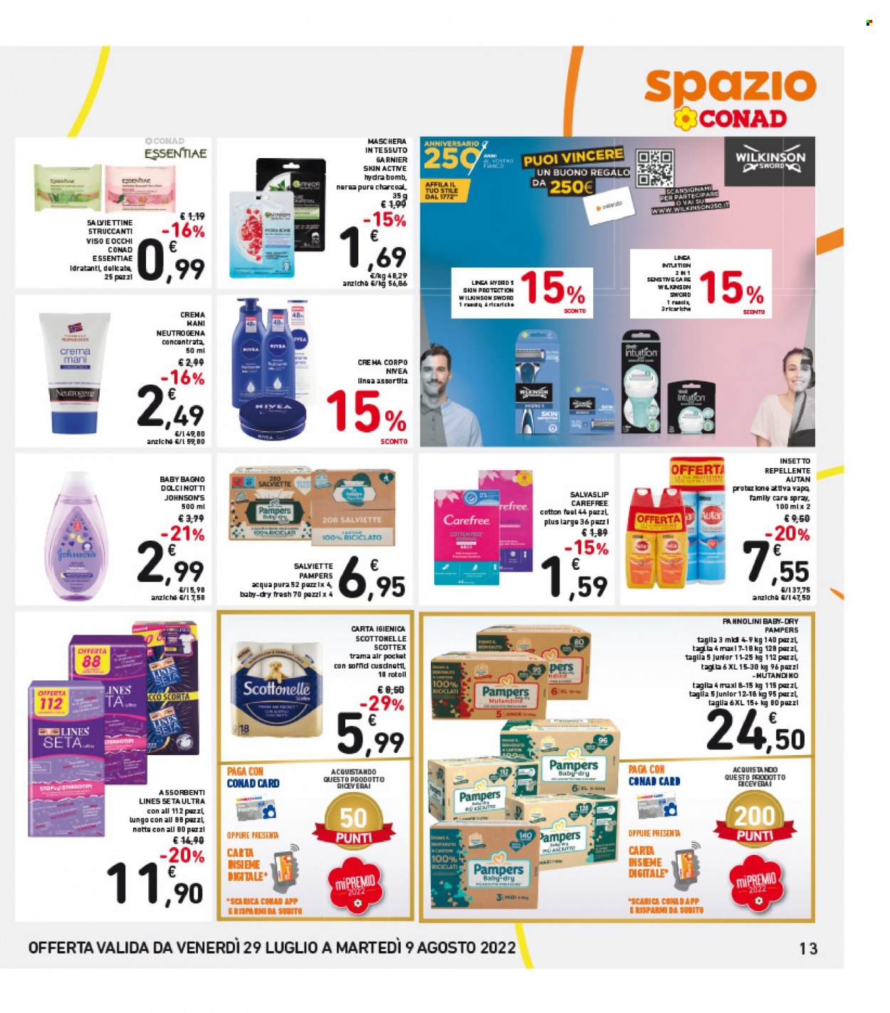 Volantino Conad - 29/7/2022 - 9/8/2022. Pagina 13