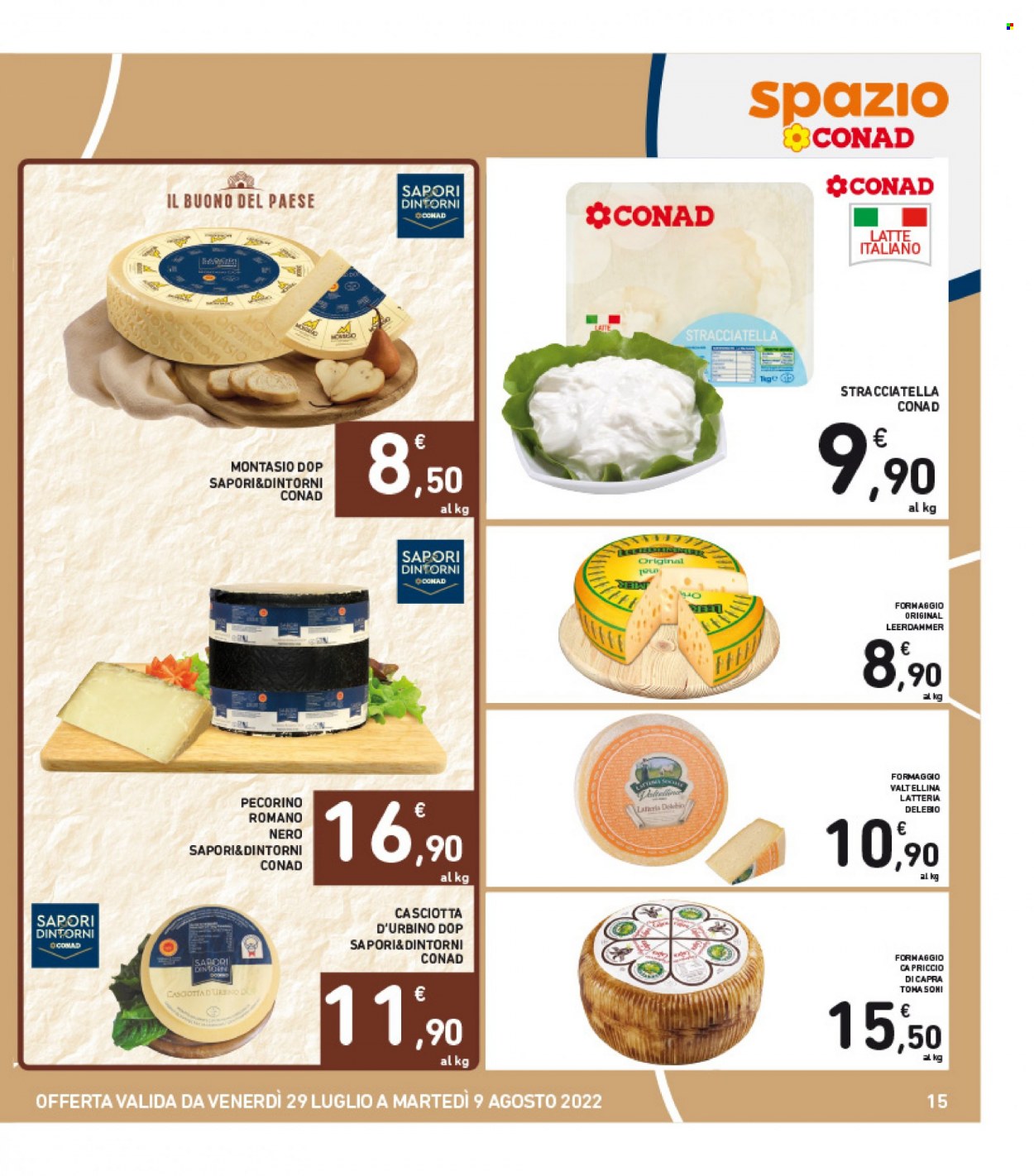 Volantino Conad - 29/7/2022 - 9/8/2022. Pagina 15