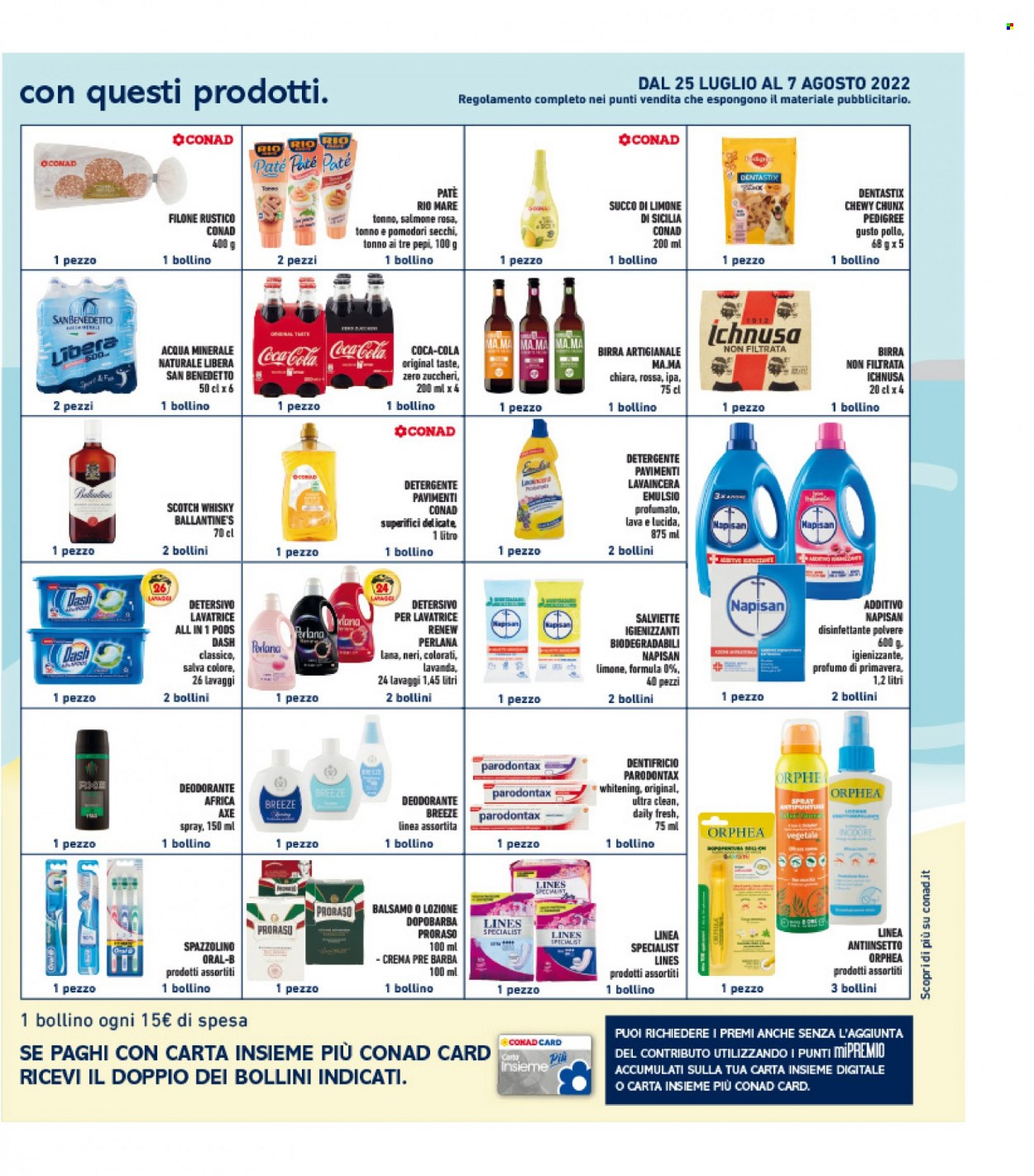 Volantino Conad - 29/7/2022 - 9/8/2022. Pagina 31
