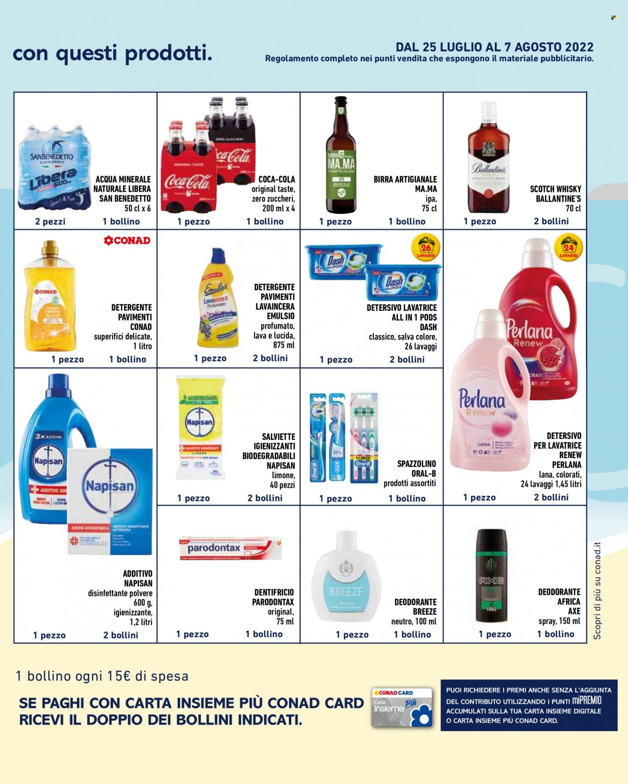 Volantino Conad - 29/7/2022 - 4/8/2022. Pagina 17