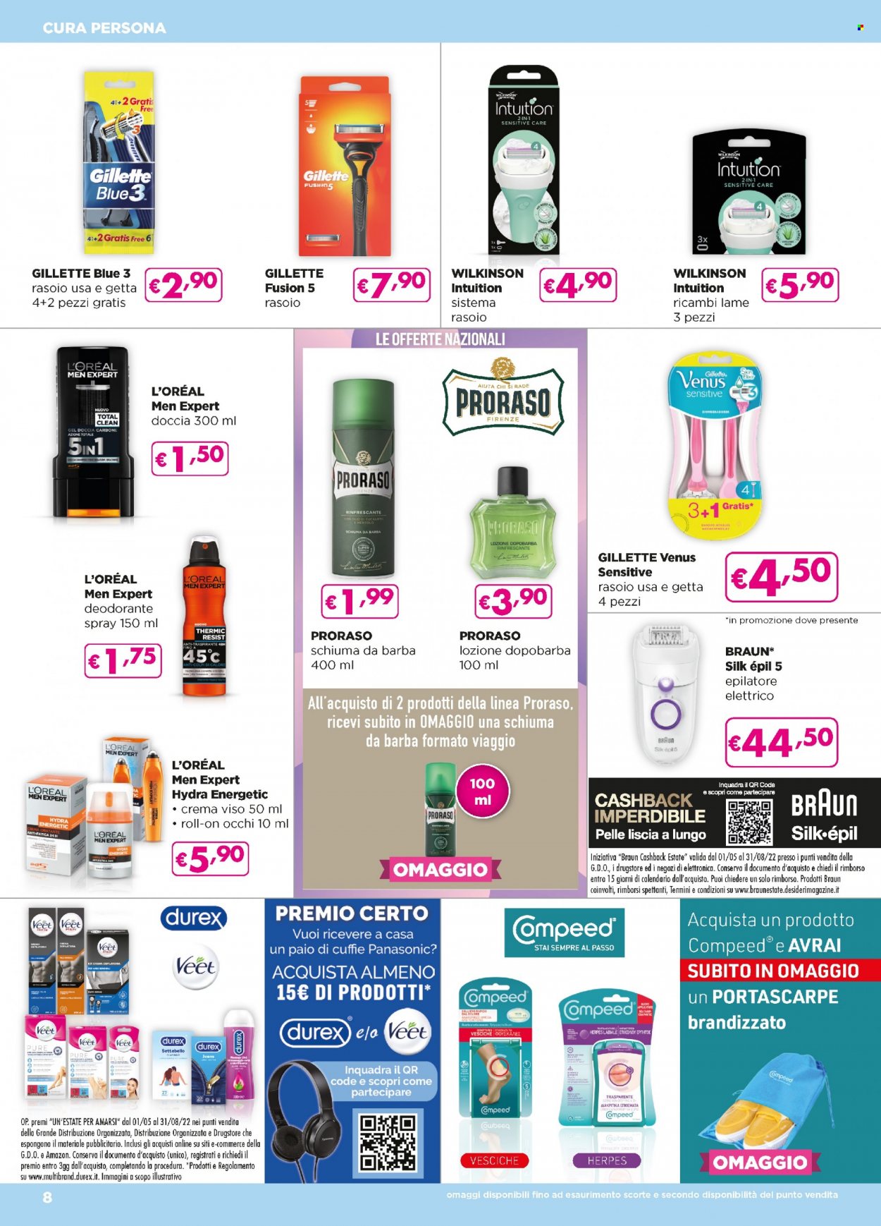 Volantino Acqua & Sapone - 28/7/2022 - 17/8/2022. Pagina 8