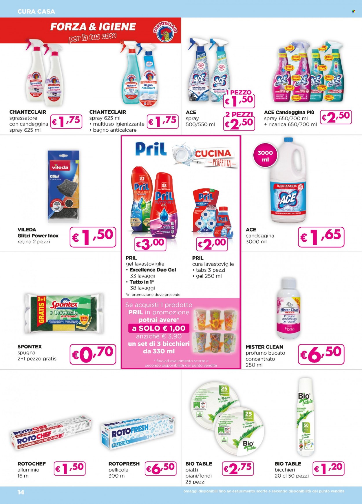 Volantino Acqua & Sapone - 28/7/2022 - 17/8/2022. Pagina 14