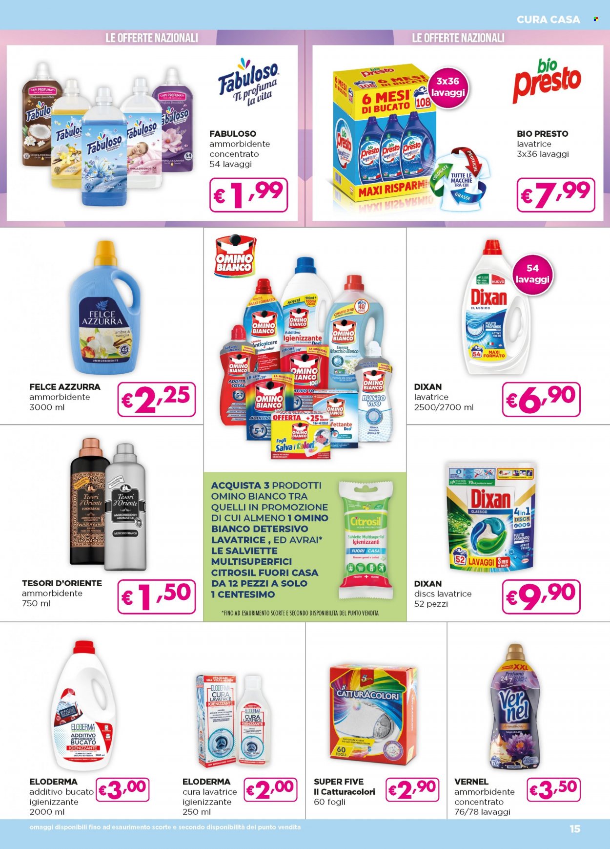 Volantino Acqua & Sapone - 28/7/2022 - 17/8/2022. Pagina 15