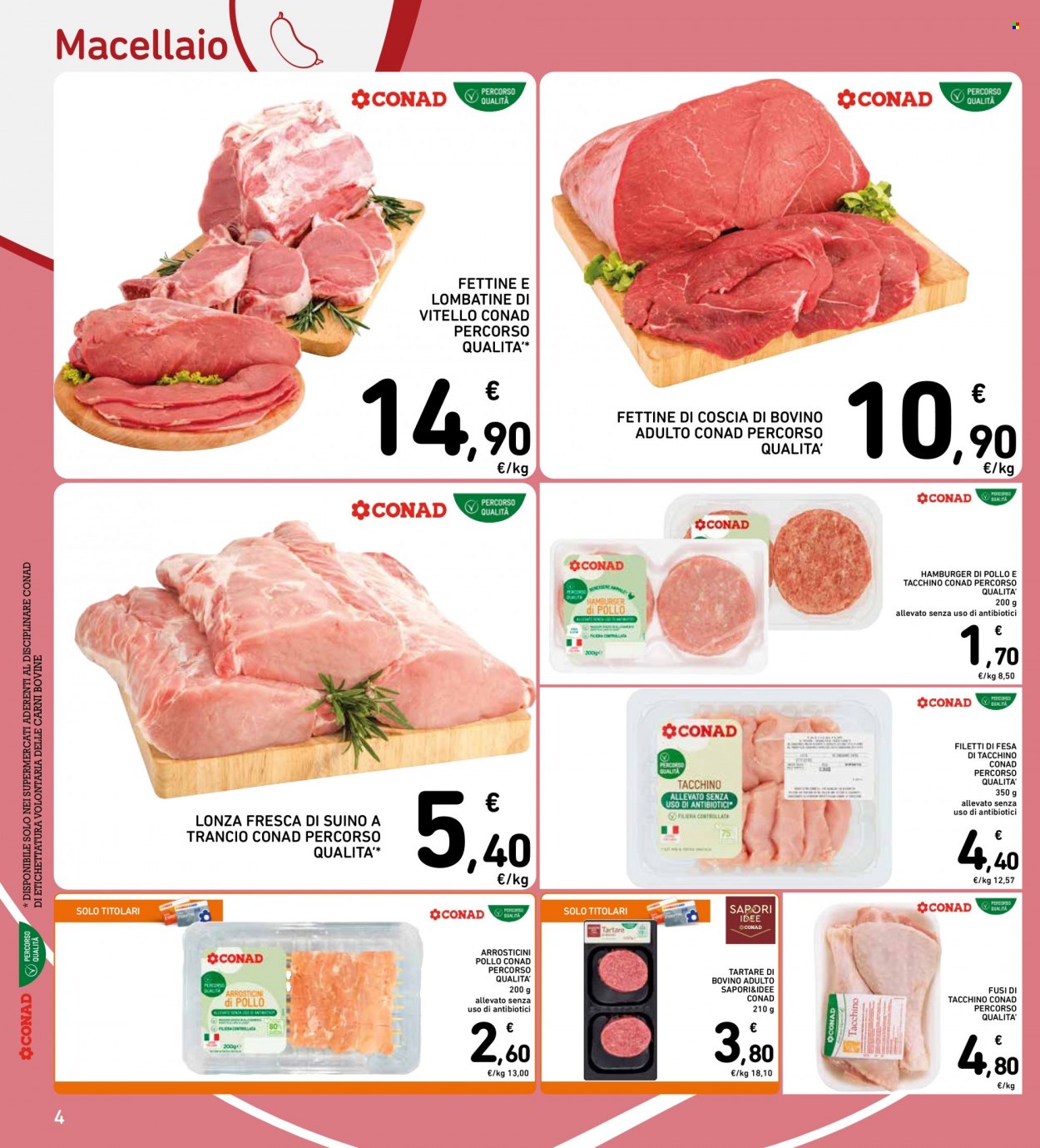 Volantino Conad - 28/7/2022 - 7/8/2022. Pagina 4