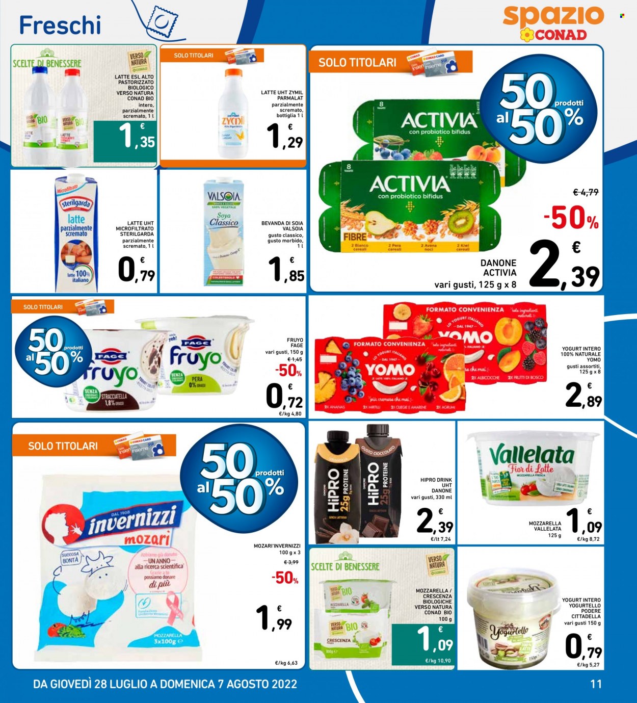 Volantino Conad - 28/7/2022 - 7/8/2022. Pagina 11