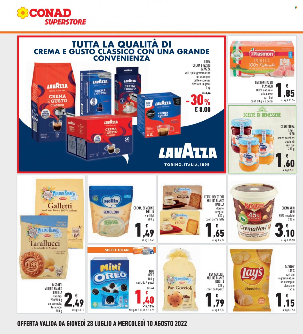 Volantino Conad - 28/7/2022 - 10/8/2022. Pagina 16
