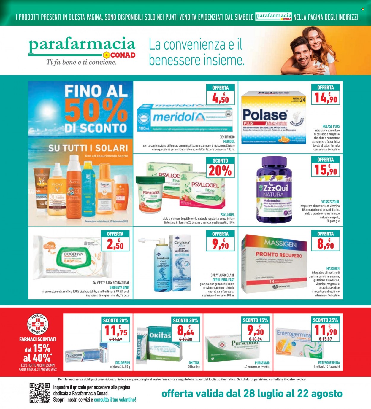 Volantino Conad - 28/7/2022 - 10/8/2022. Pagina 23