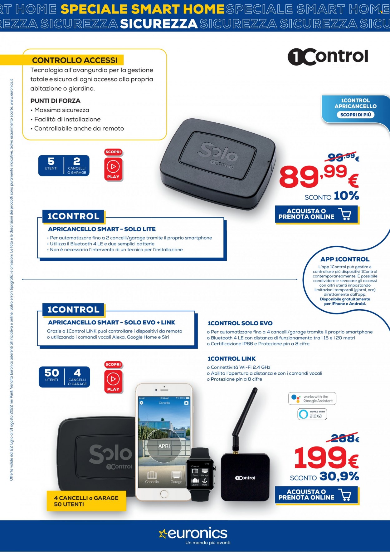 Volantino Euronics - 22/7/2022 - 31/7/2022. Pagina 17