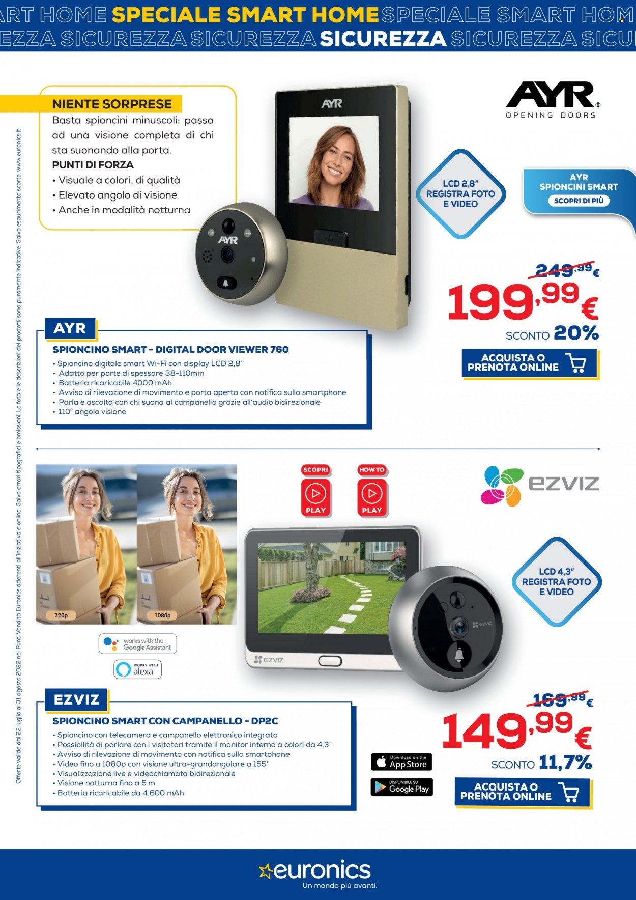 Volantino Euronics - 22/7/2022 - 31/7/2022. Pagina 21