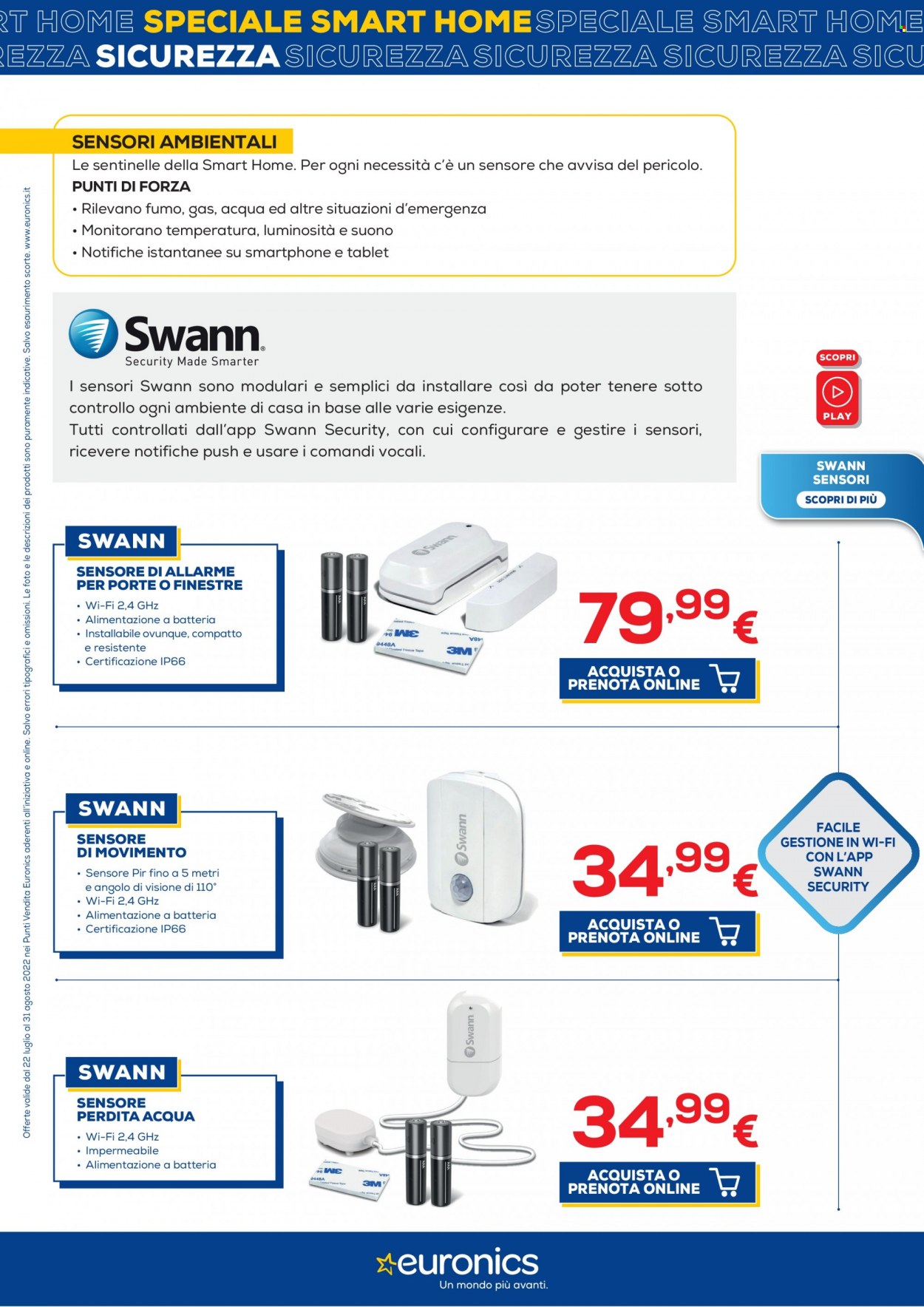 Volantino Euronics - 22/7/2022 - 31/7/2022. Pagina 22