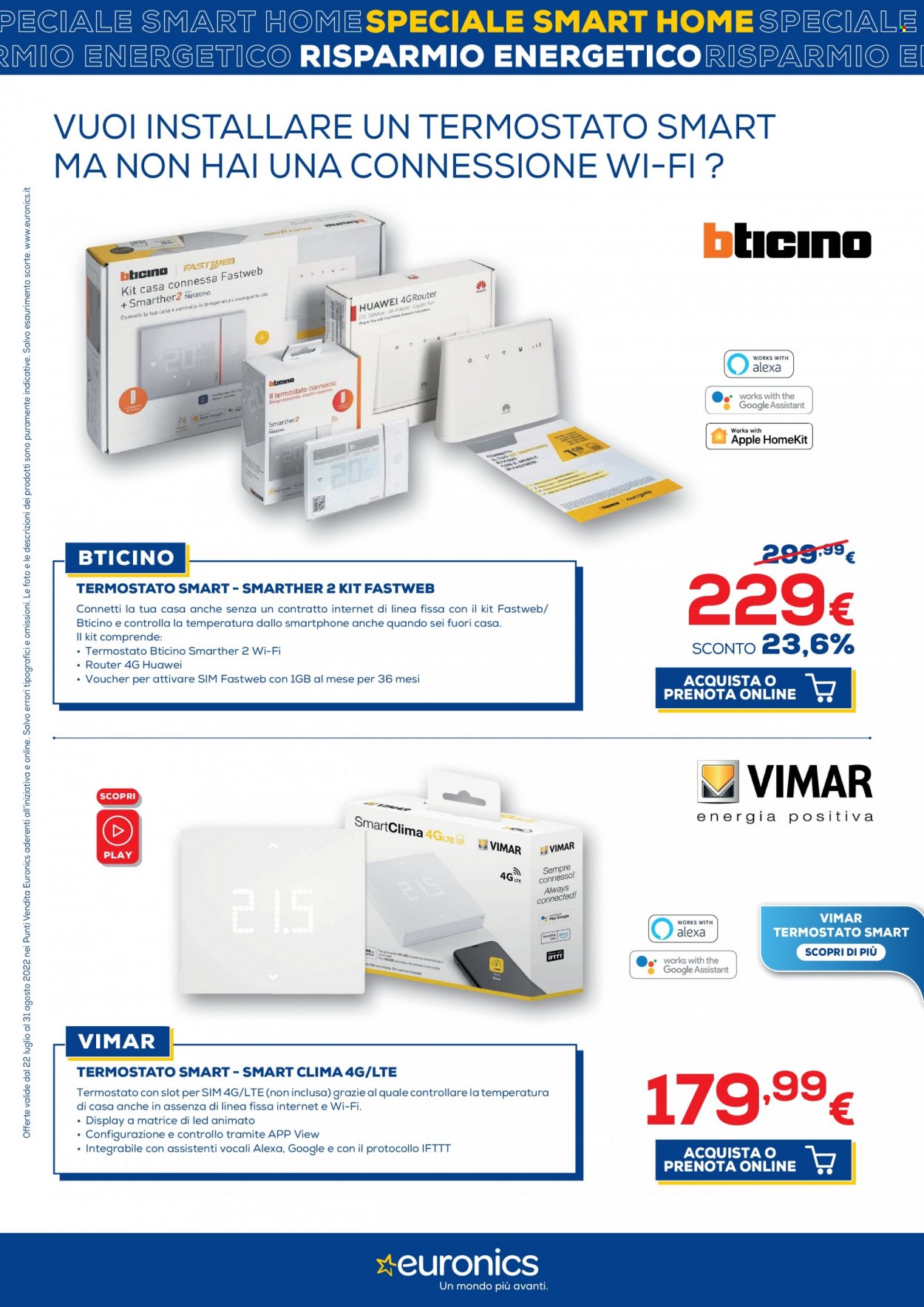 Volantino Euronics - 22/7/2022 - 31/7/2022. Pagina 26