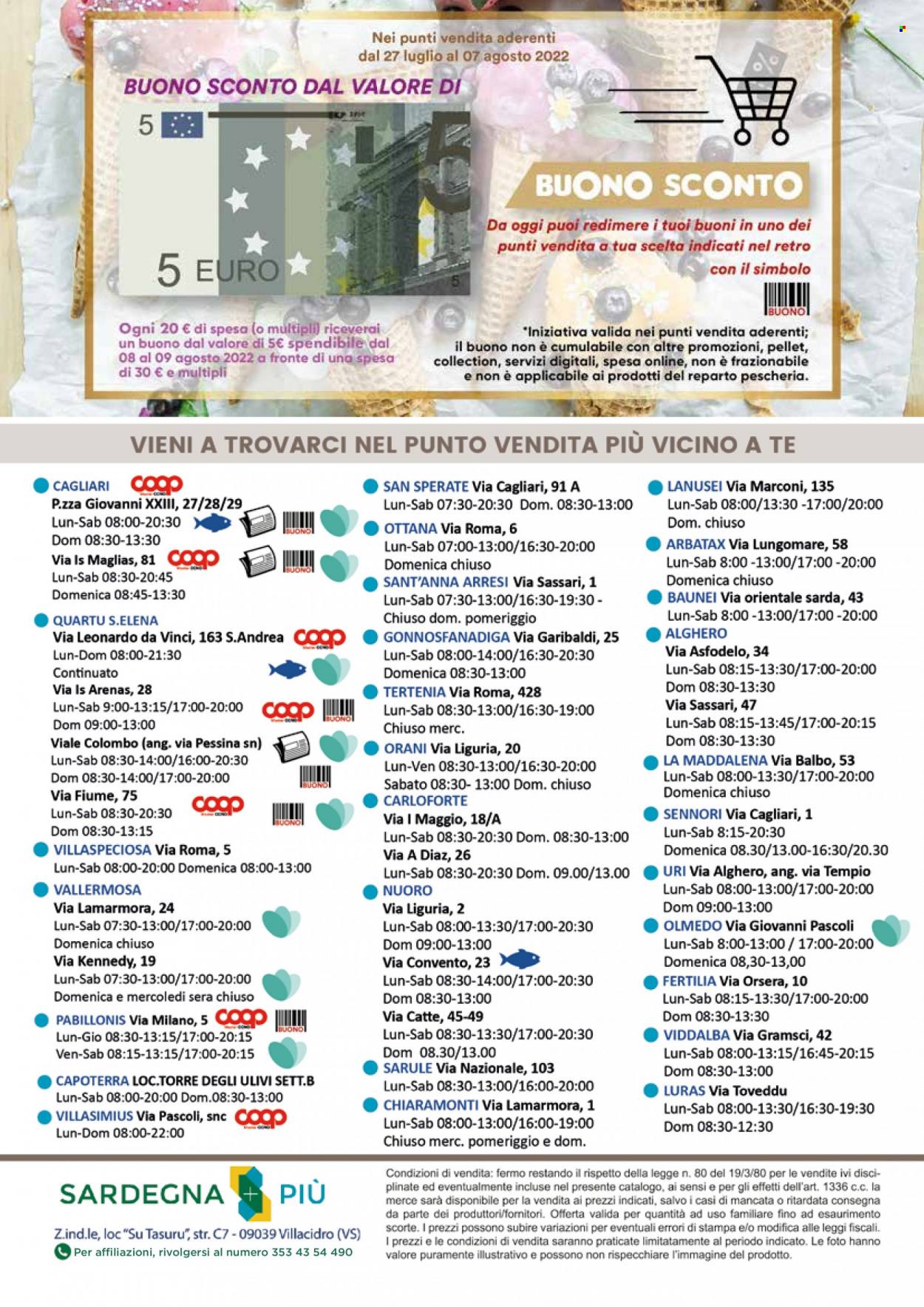 Volantino Coop - 27/7/2022 - 6/8/2022. Pagina 24