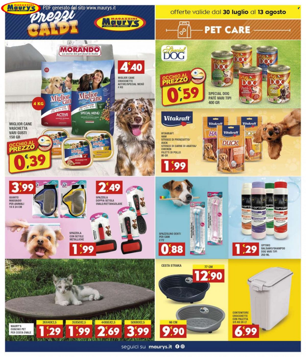 Volantino Maury's - 30/7/2022 - 13/8/2022. Pagina 6