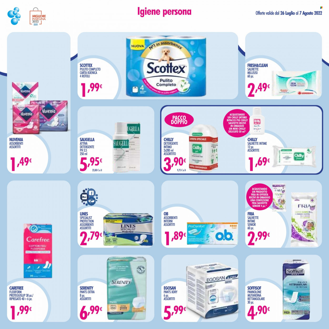 Volantino Acqua & Sapone - 26/7/2022 - 7/8/2022. Pagina 2