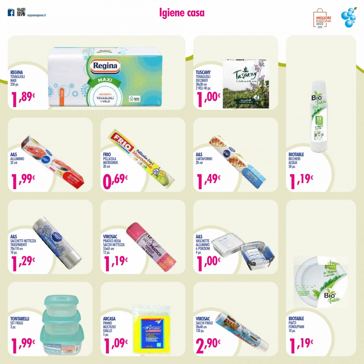 Volantino Acqua & Sapone - 26/7/2022 - 7/8/2022. Pagina 15