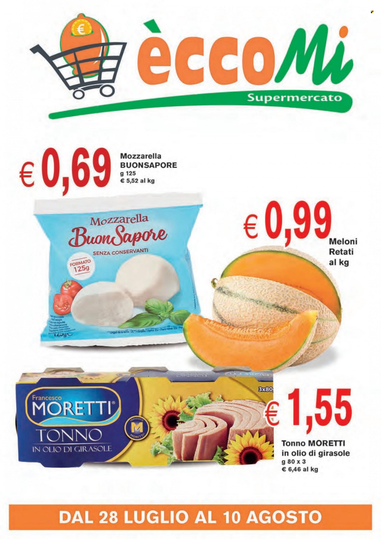Volantino COAL - 28/7/2022 - 10/8/2022. Pagina 1