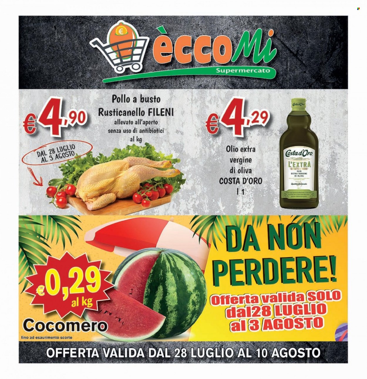 Volantino COAL - 28/7/2022 - 10/8/2022. Pagina 1