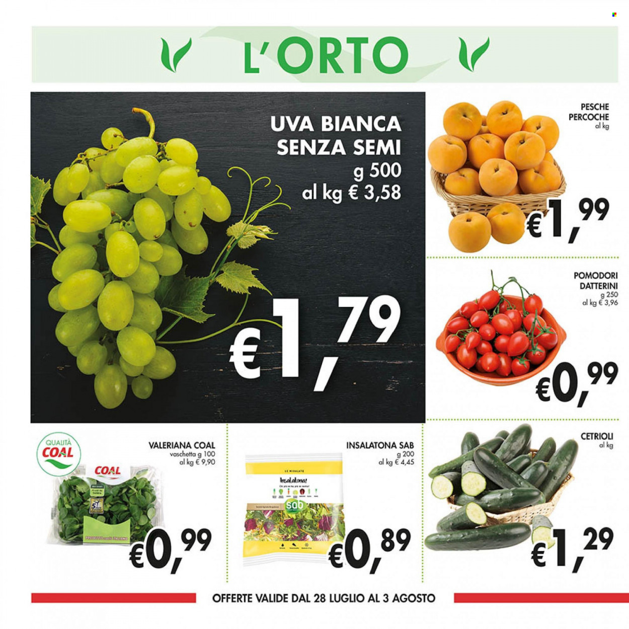 Volantino COAL - 28/7/2022 - 10/8/2022. Pagina 2