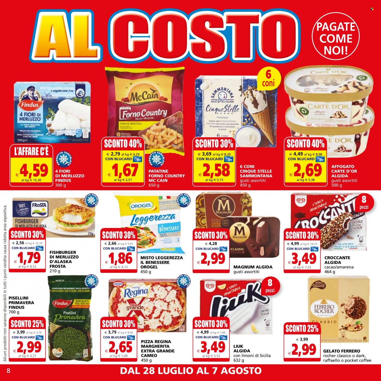 Volantino Il Gigante - 28/7/2022 - 7/8/2022. Pagina 8