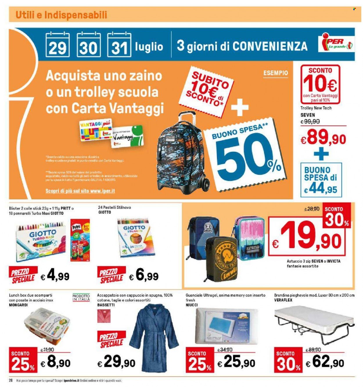 Volantino Iper, La grande i - 29/7/2022 - 7/8/2022. Pagina 14
