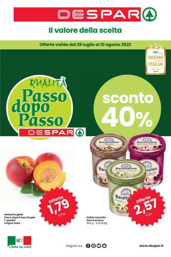 Volantino Despar - 28/7/2022 - 10/8/2022.