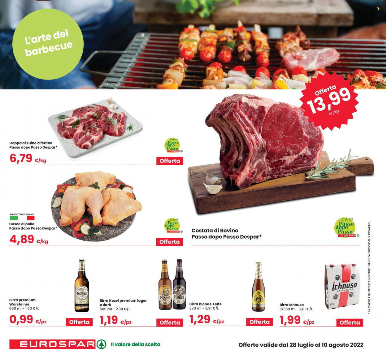 Volantino Eurospar - 28/7/2022 - 10/8/2022. Pagina 6