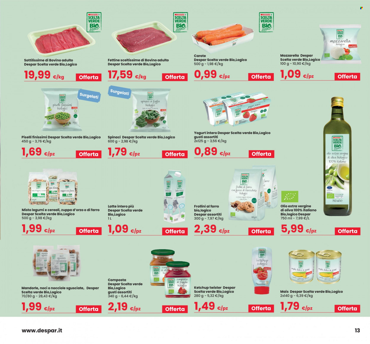 Volantino Eurospar - 28/7/2022 - 10/8/2022. Pagina 13