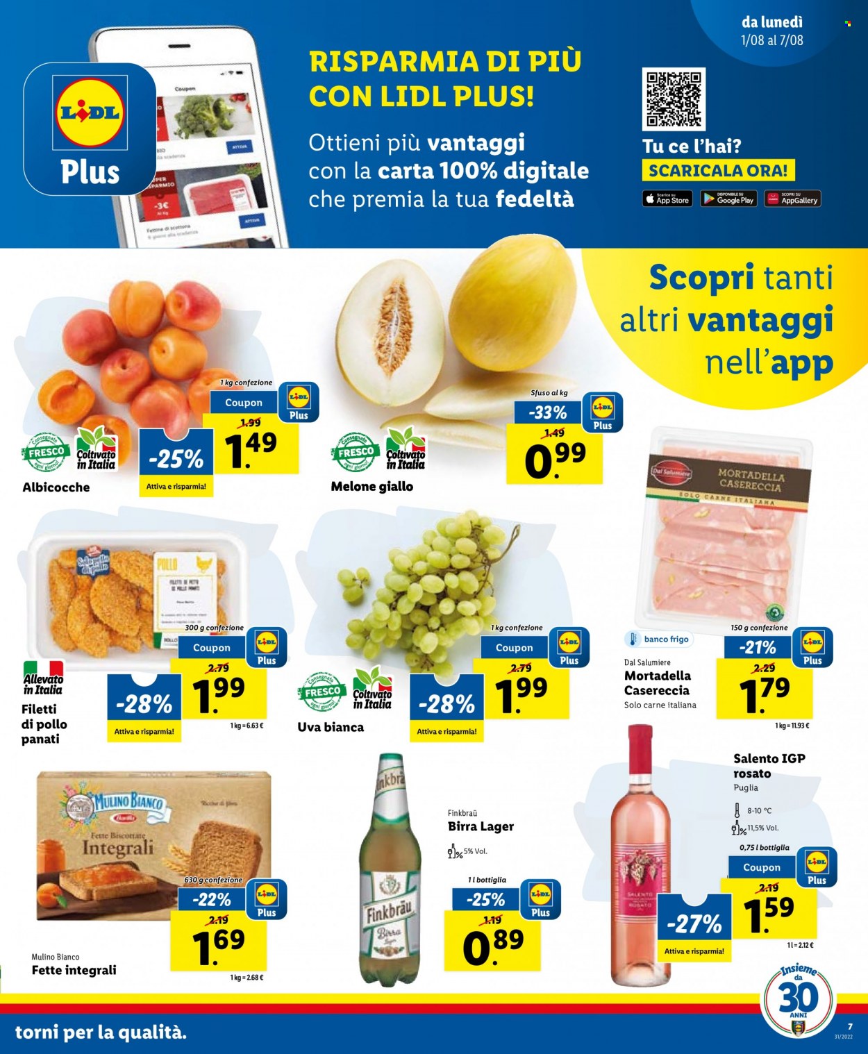 Volantino Lidl - 1/8/2022 - 7/8/2022. Pagina 7