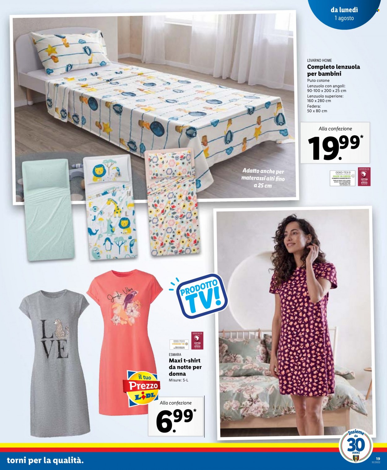 Volantino Lidl - 1/8/2022 - 7/8/2022. Pagina 19