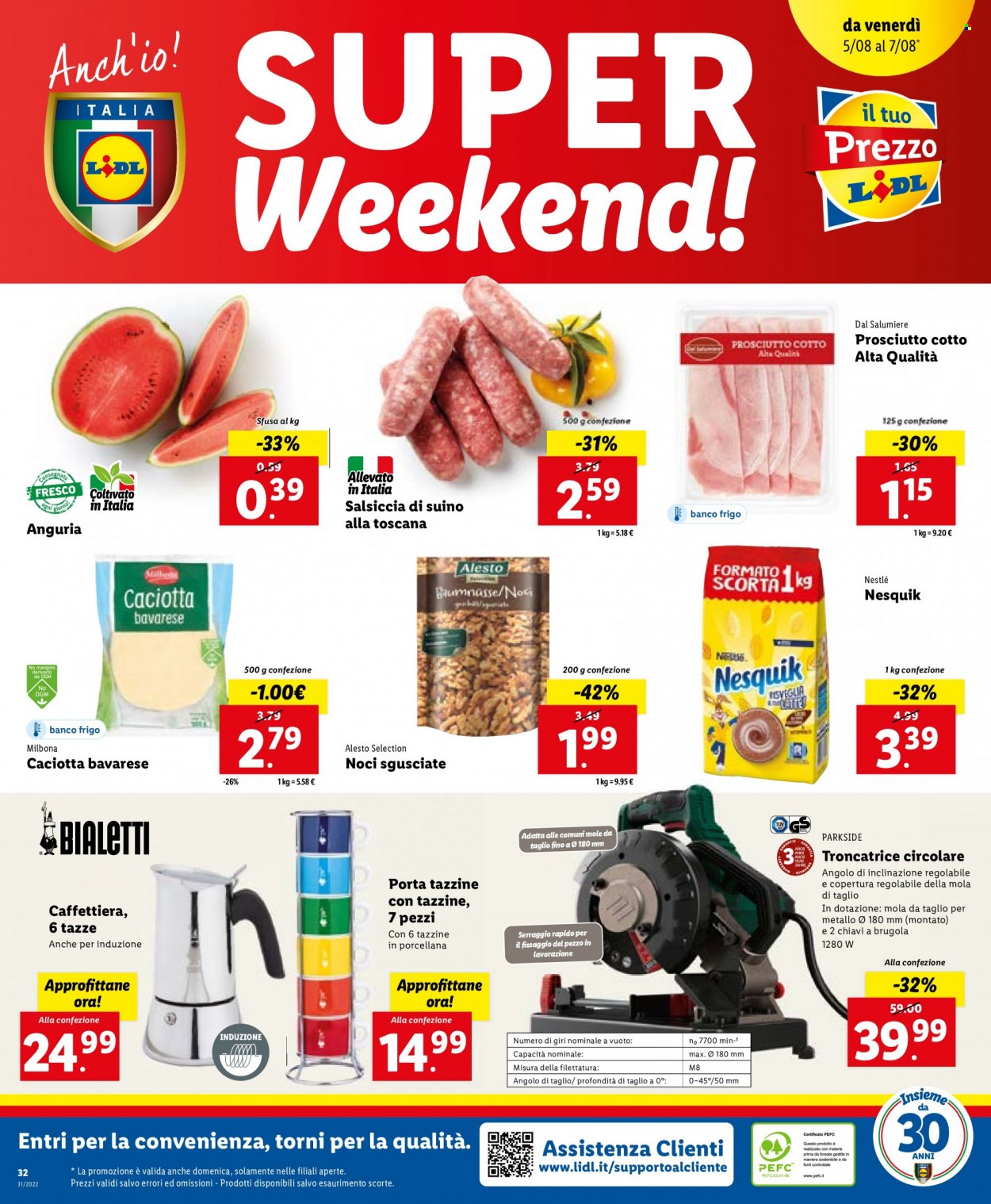 Volantino Lidl - 1/8/2022 - 7/8/2022. Pagina 32