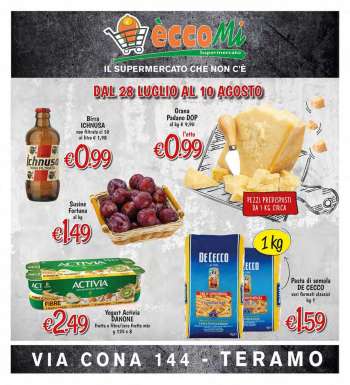 Volantino COAL - 28/7/2022 - 10/8/2022.