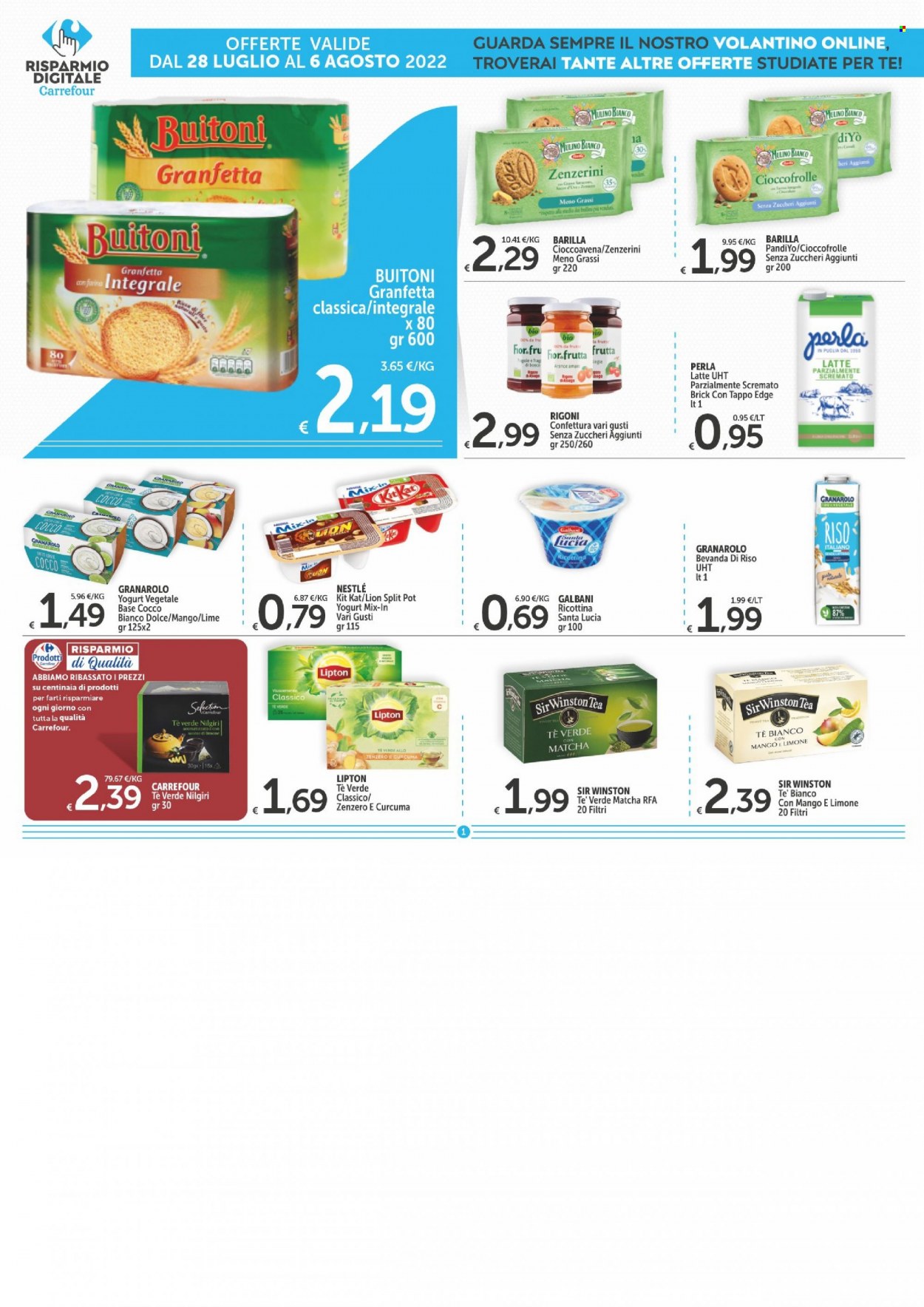 Volantino Carrefour - 28/7/2022 - 6/8/2022. Pagina 21