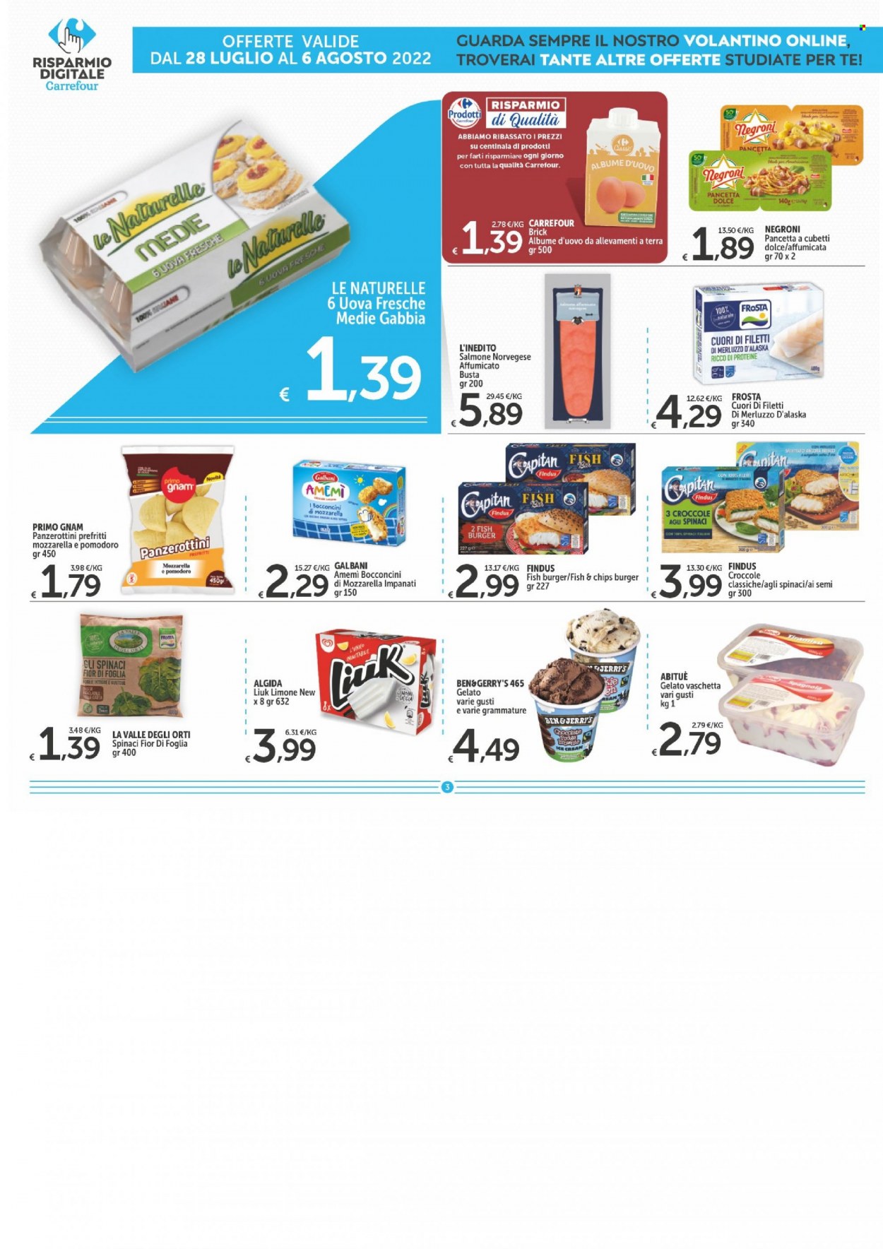 Volantino Carrefour - 28/7/2022 - 6/8/2022. Pagina 23
