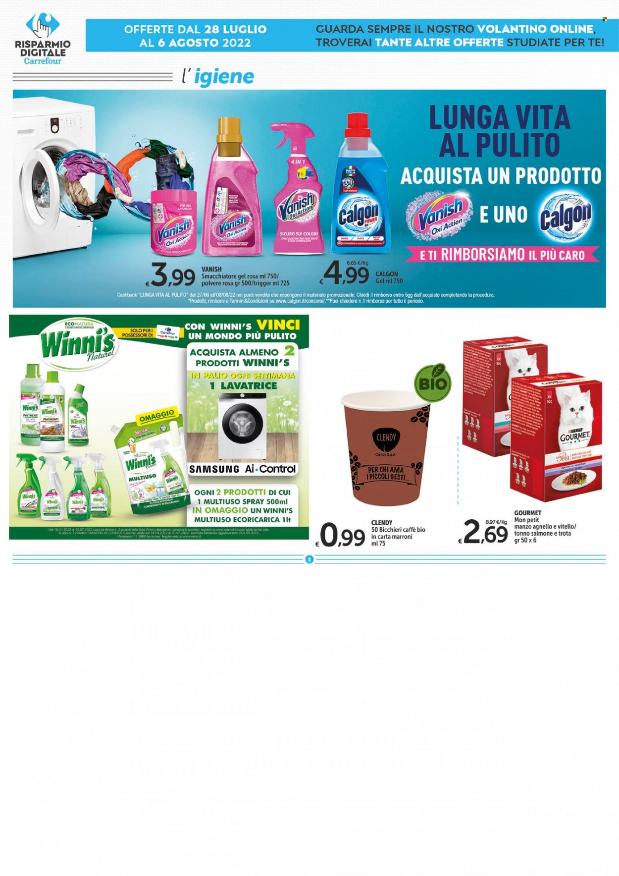 Volantino Carrefour - 28/7/2022 - 6/8/2022. Pagina 32