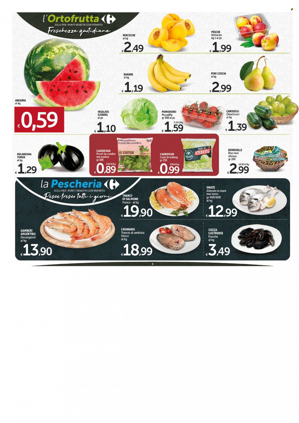 Volantino Carrefour - 28/7/2022 - 6/8/2022. Pagina 8