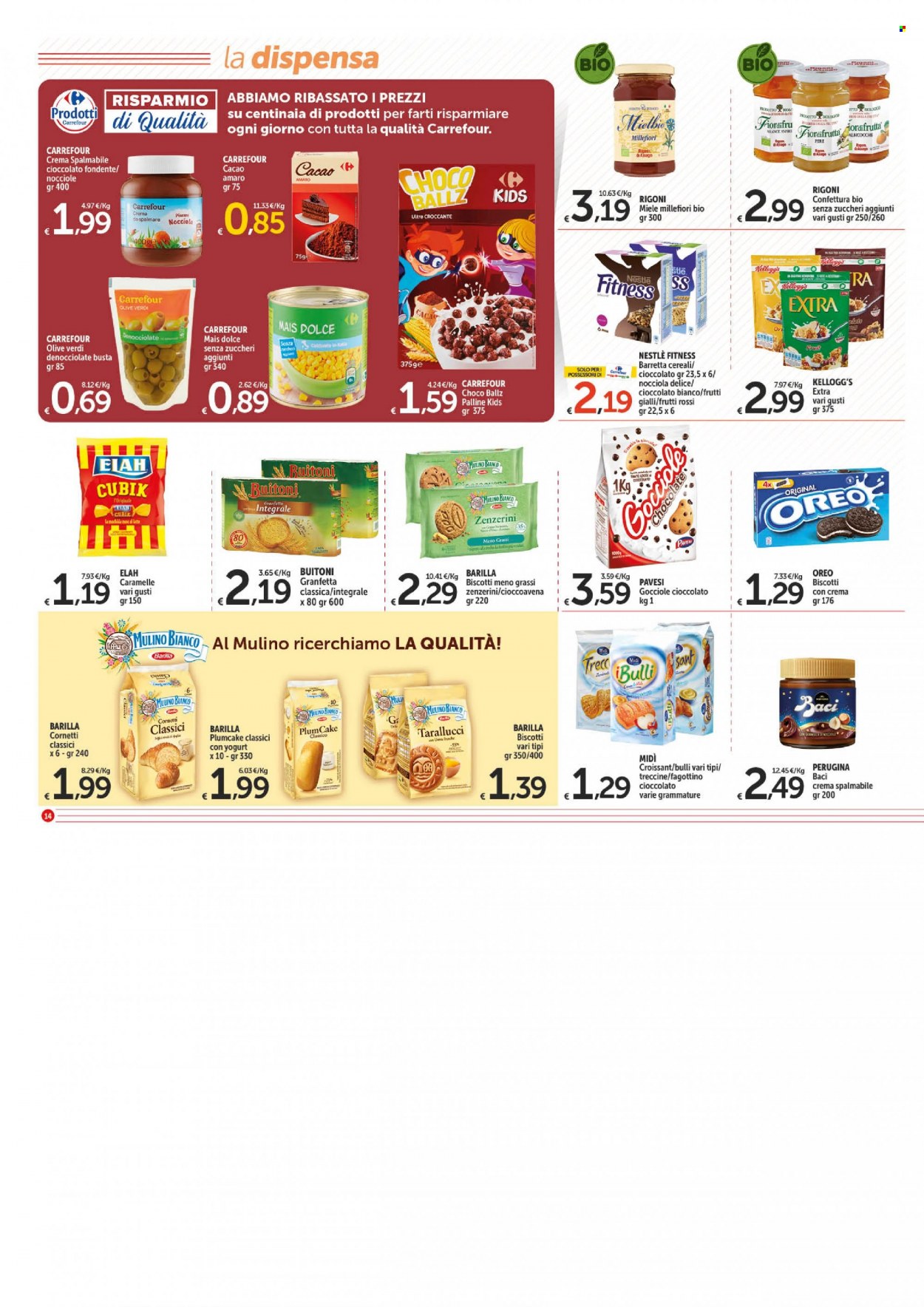 Volantino Carrefour - 28/7/2022 - 6/8/2022. Pagina 14