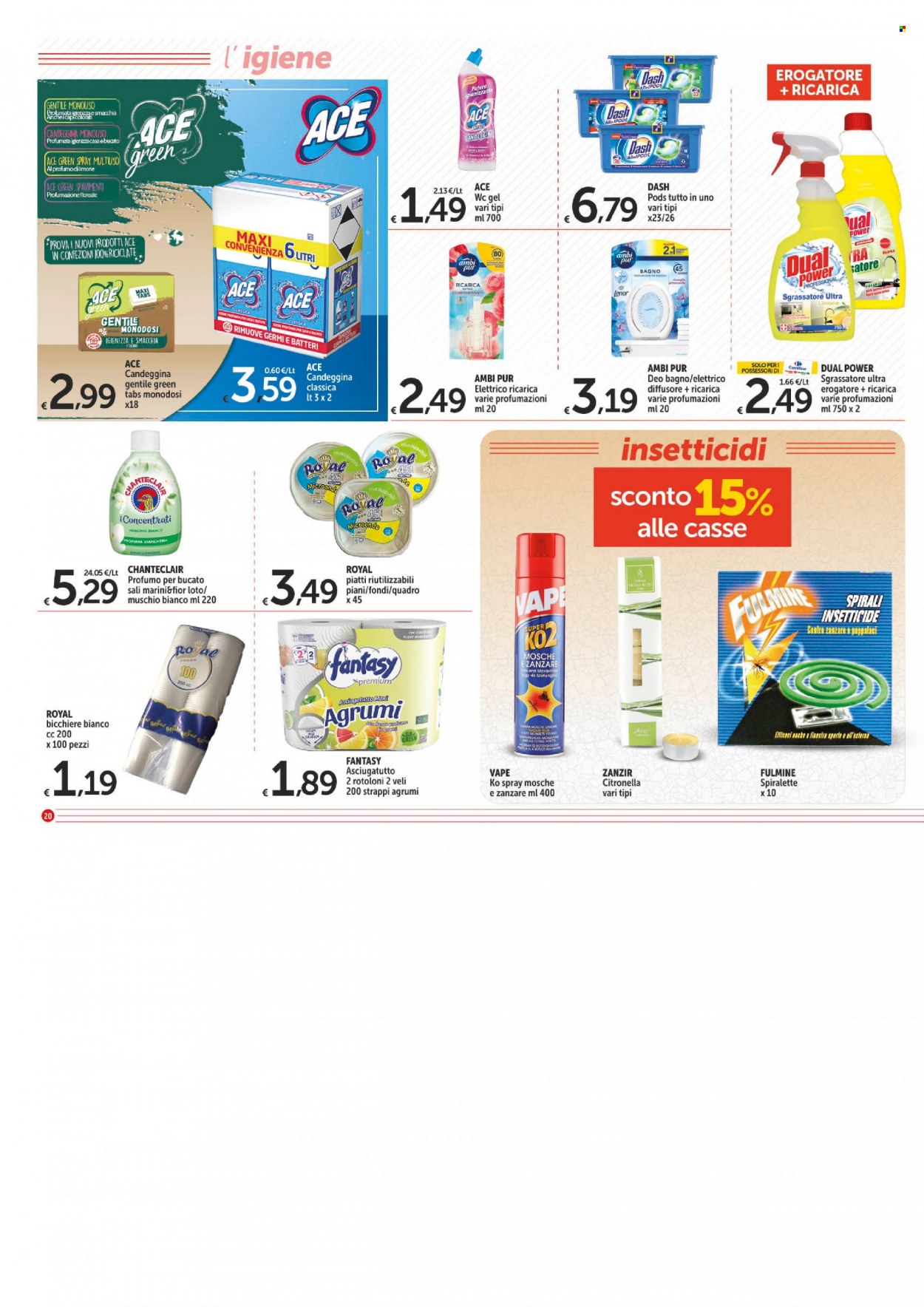 Volantino Carrefour - 28/7/2022 - 6/8/2022. Pagina 20