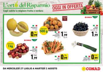 Volantino Conad - 27/7/2022 - 2/8/2022.