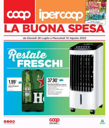 Volantino Coop - 28/7/2022 - 10/8/2022.
