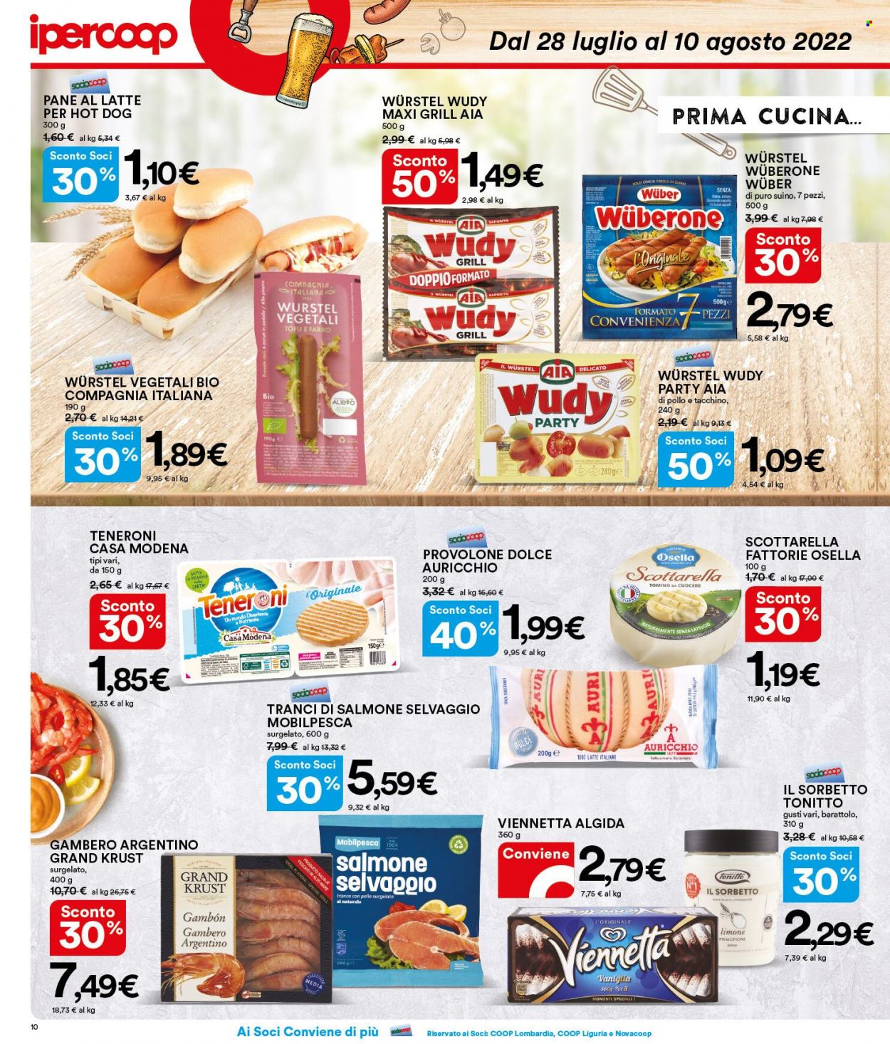 Volantino Coop - 28/7/2022 - 10/8/2022. Pagina 10