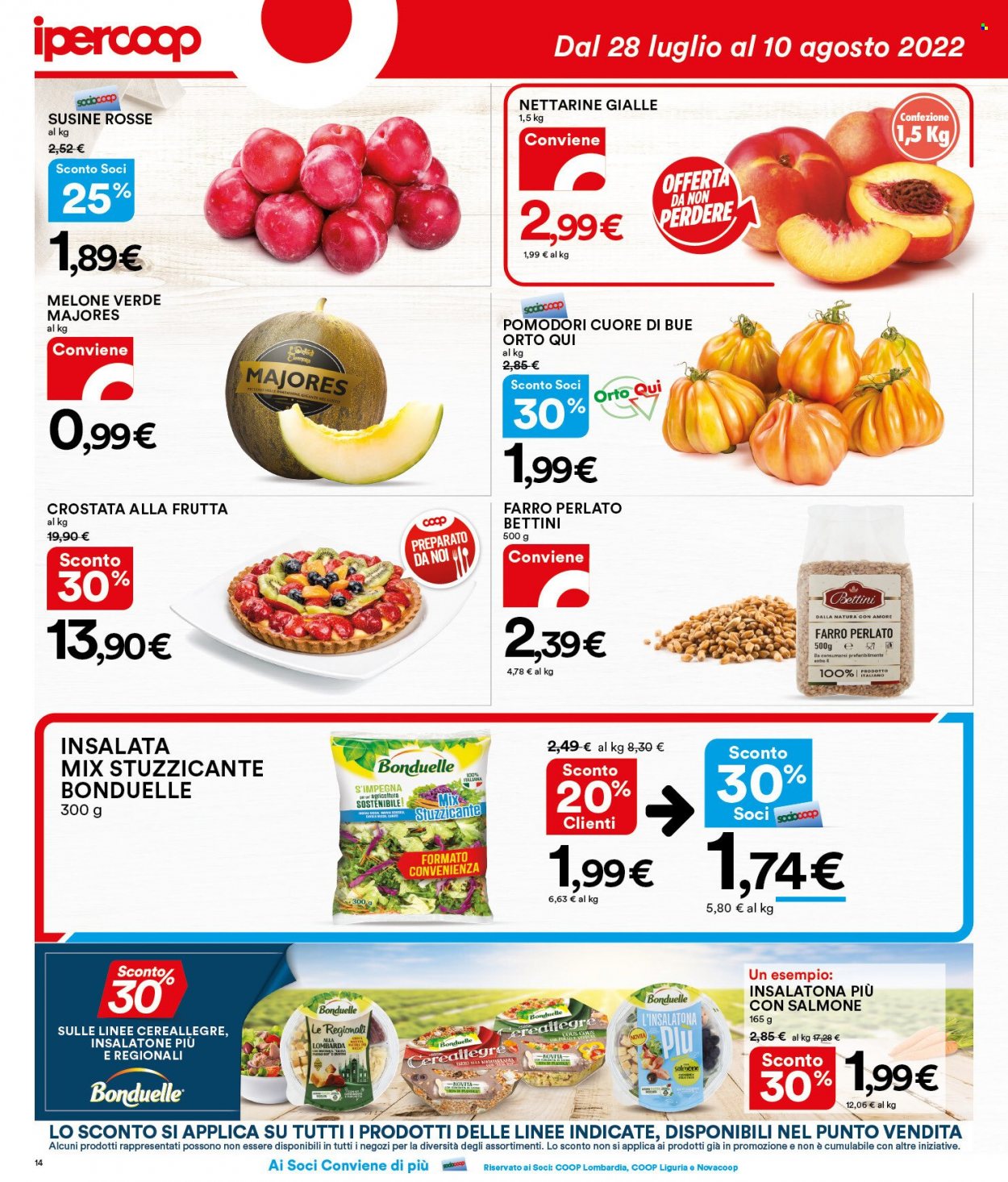 Volantino Coop - 28/7/2022 - 10/8/2022. Pagina 14
