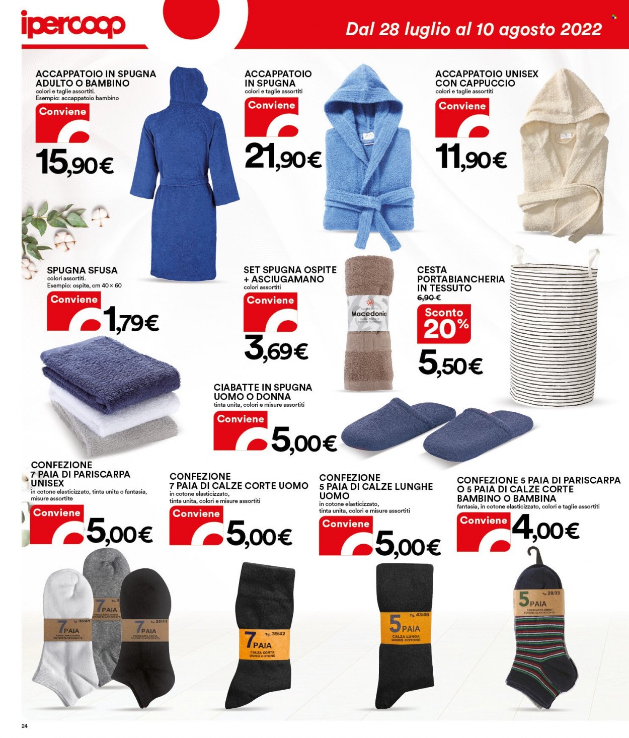 Volantino Coop - 28/7/2022 - 10/8/2022. Pagina 24