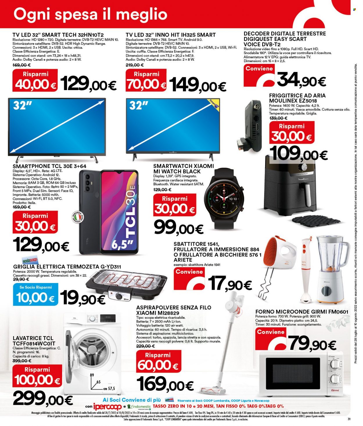 Volantino Coop - 28/7/2022 - 10/8/2022. Pagina 31