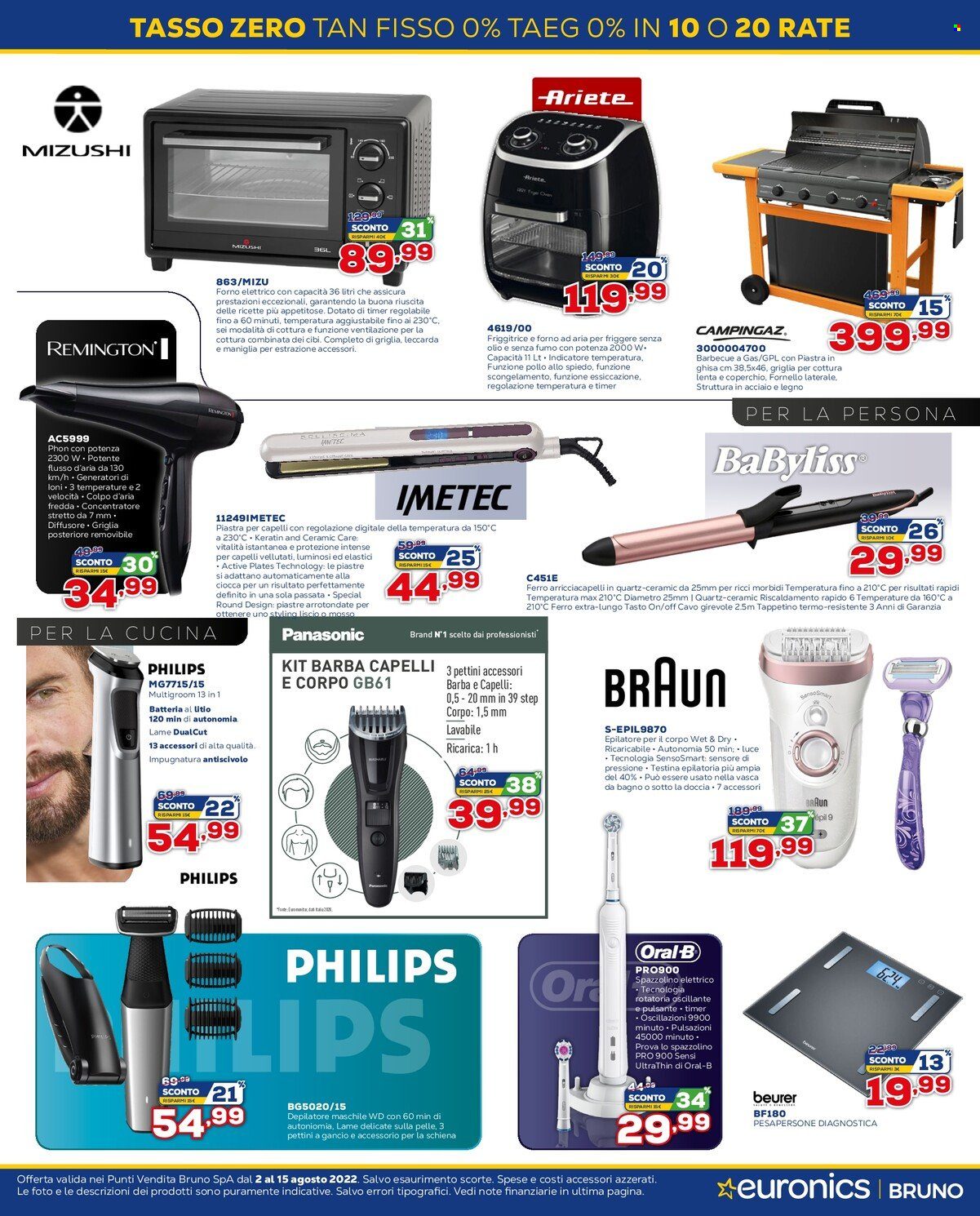 Volantino Euronics - 2/8/2022 - 15/8/2022. Pagina 11