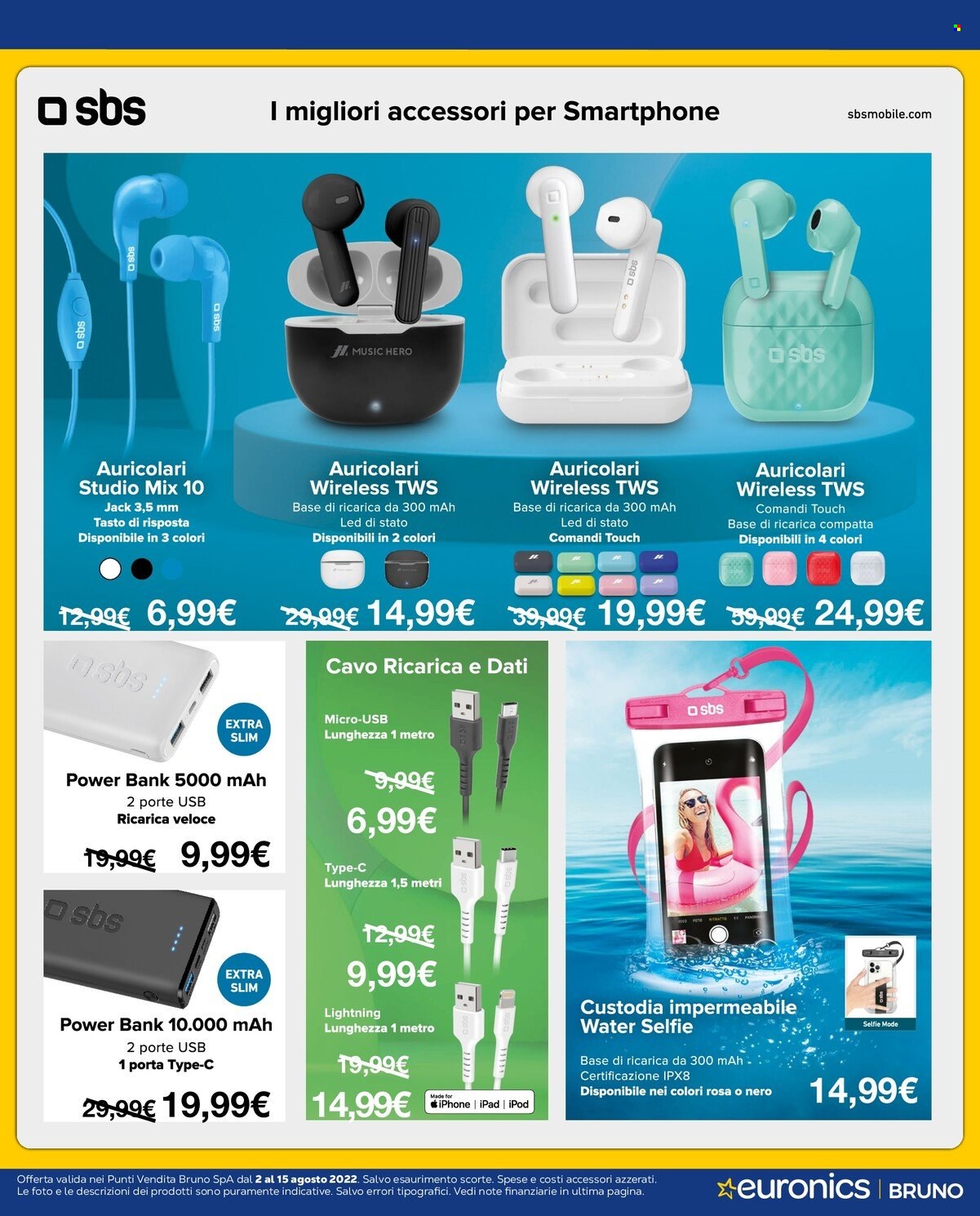 Volantino Euronics - 2/8/2022 - 15/8/2022. Pagina 21
